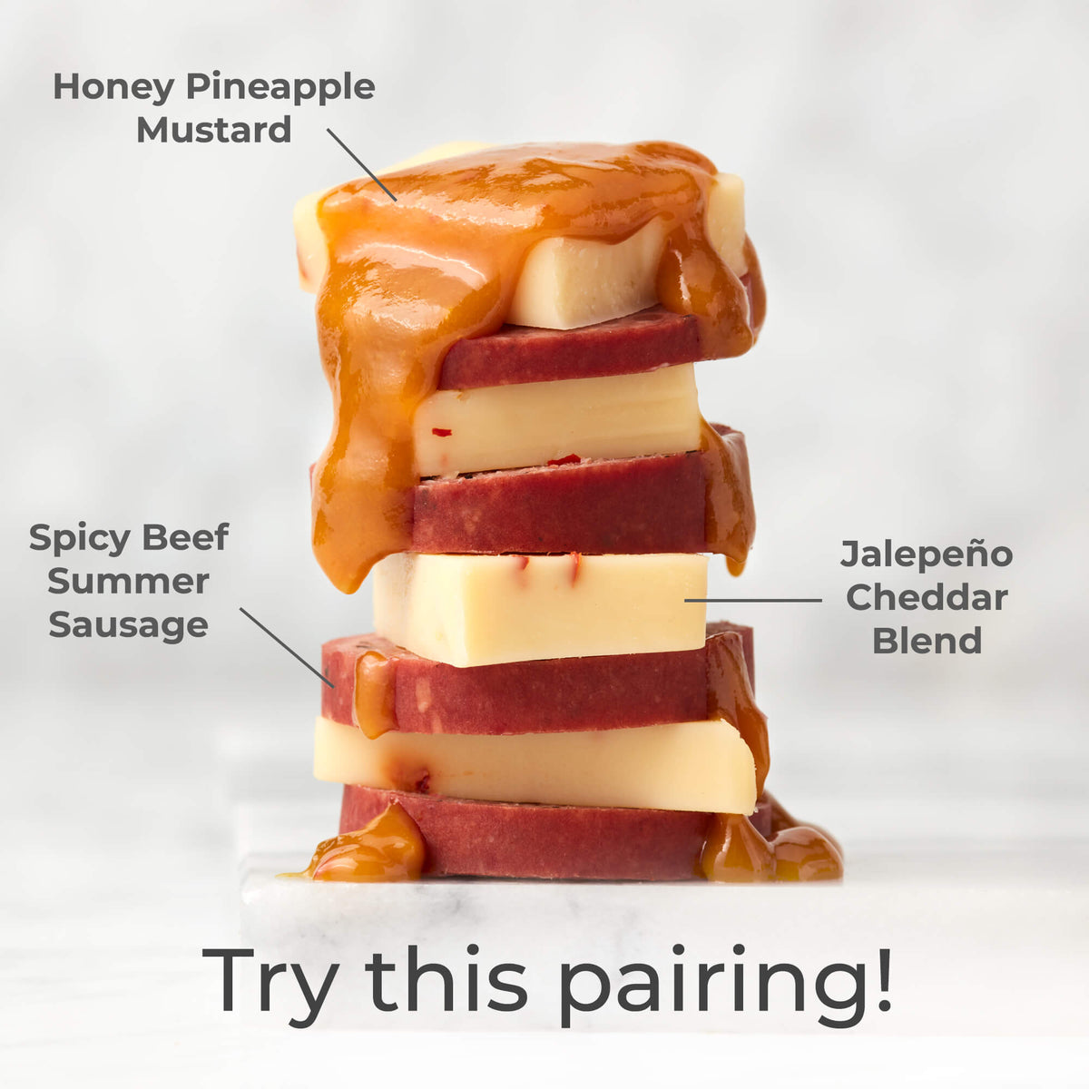 Honey Pineapple Mustard | Hickory Farms