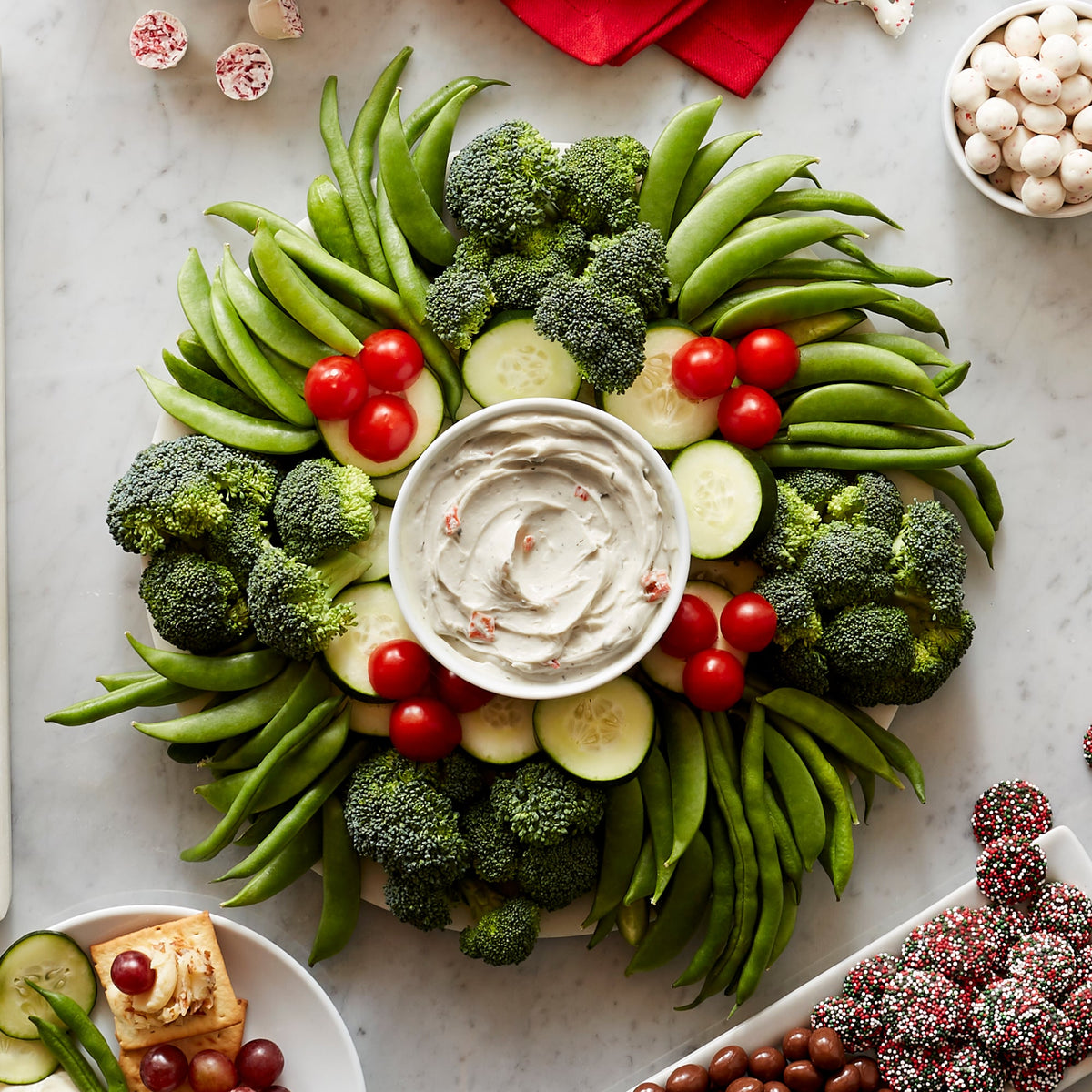 Garden Vegetable Cheese Spread 3-Pack