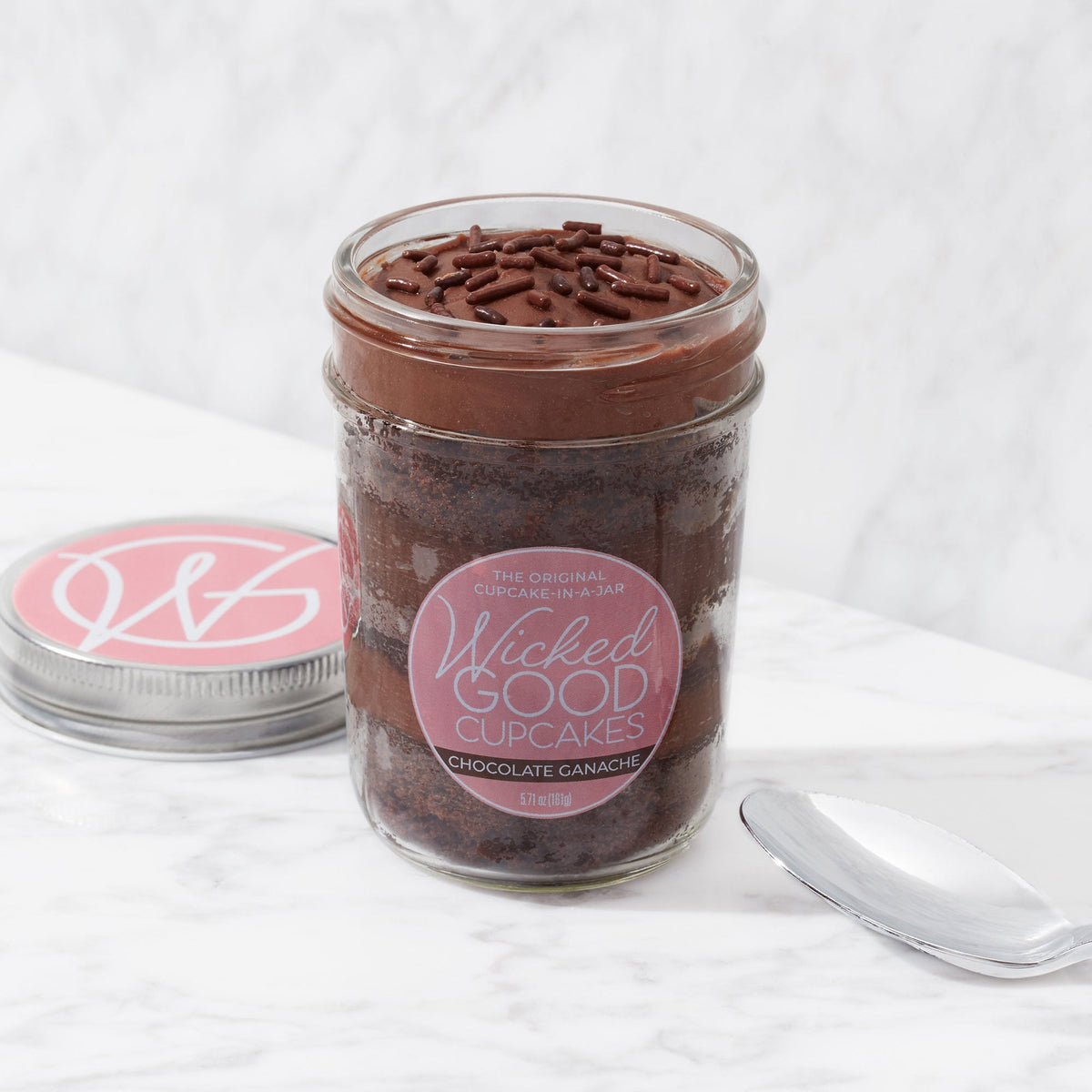 Chocolate & Vanilla Cupcake Jar 2-Pack | Hickory Farms