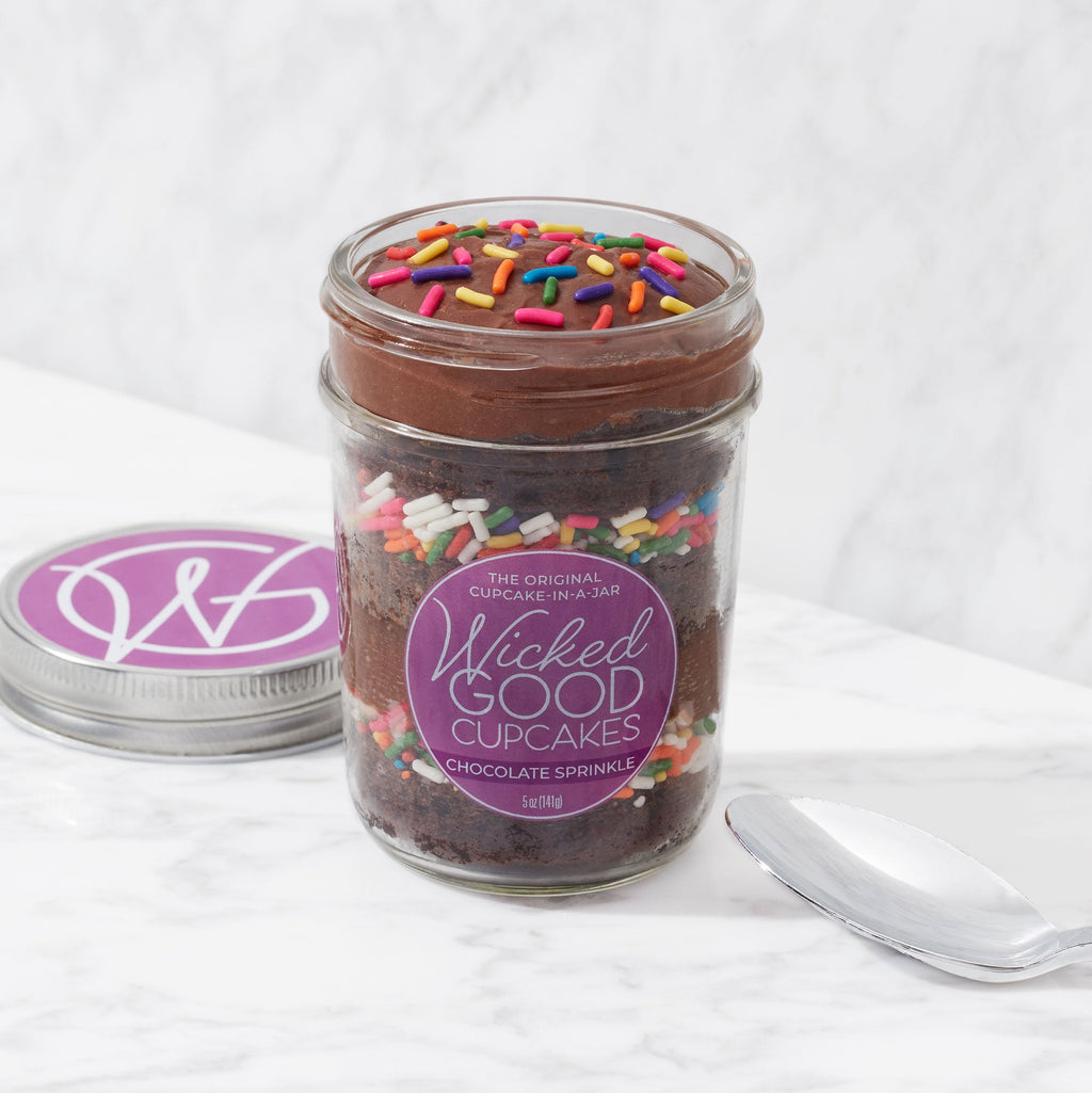 Birthday Cupcake Jar 4-Pack | Hickory Farms