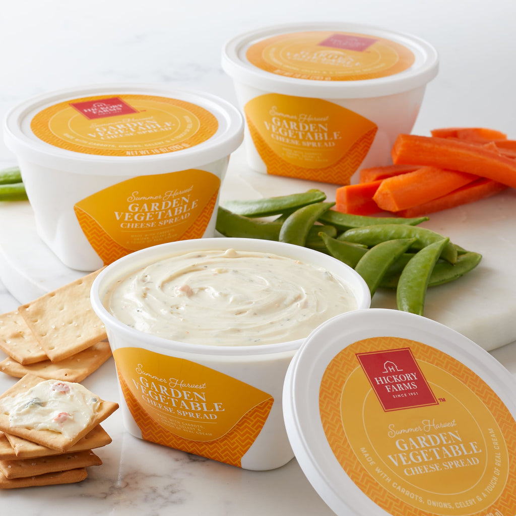 Garden Vegetable Cheese Spread 3-Pack