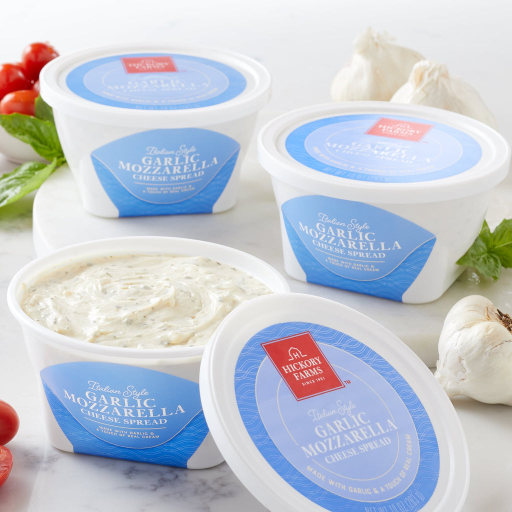 Garlic Mozzarella Cheese Spread 3-Pack | Hickory Farms