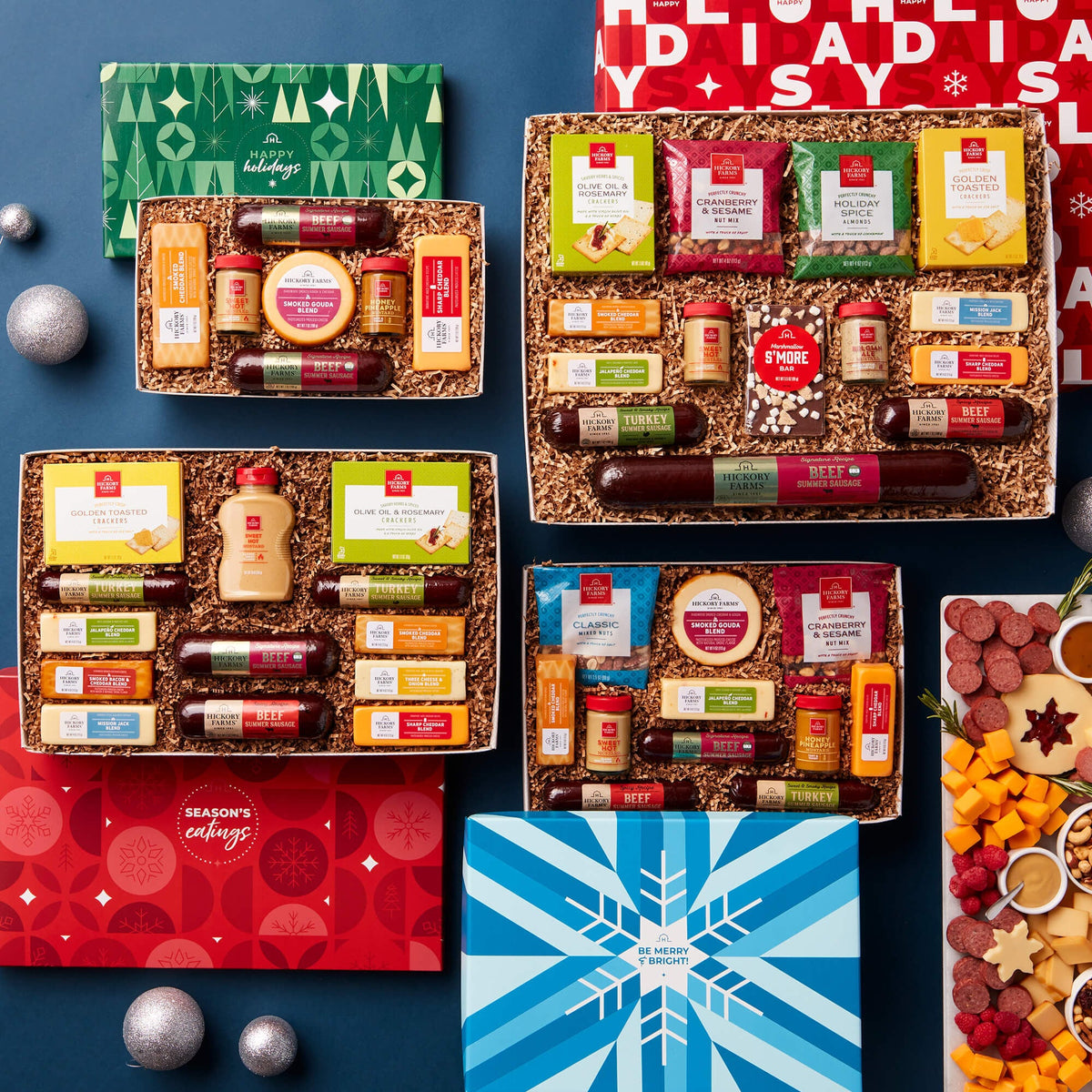 Be Merry Give Back Gift Box | Hickory Farms