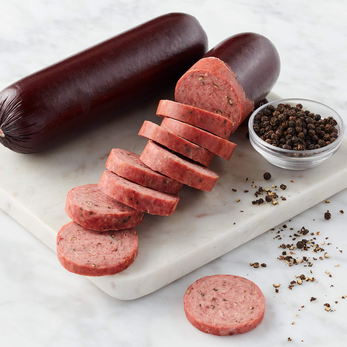 Cracked Pepper Summer Sausage | Hickory Farms