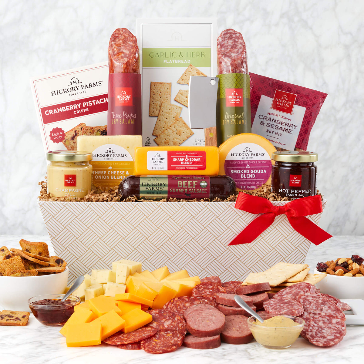 Deluxe Charcuterie Gift Basket | Hickory Farms