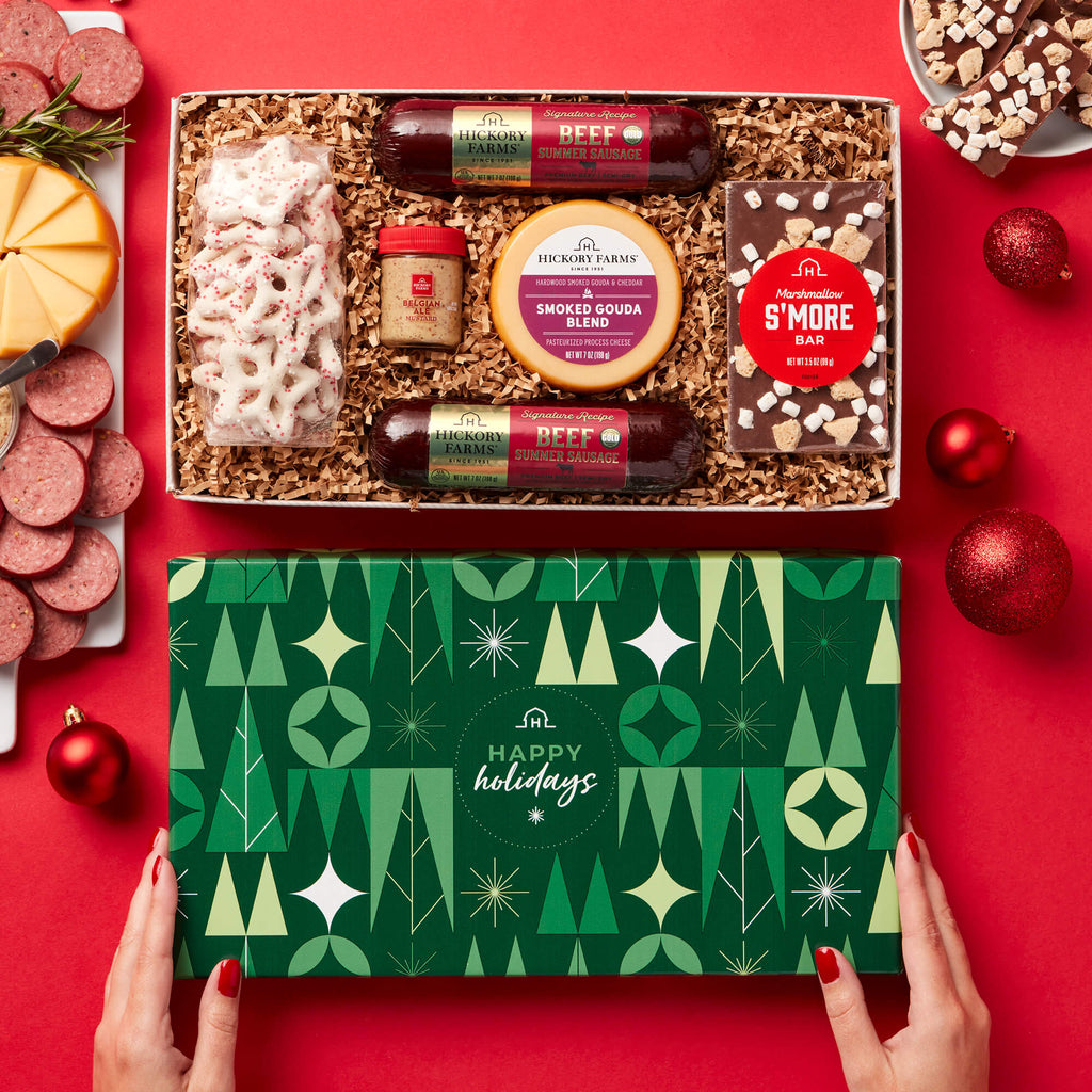 Happy Holiday Flavors Gift Box | Hickory Farms