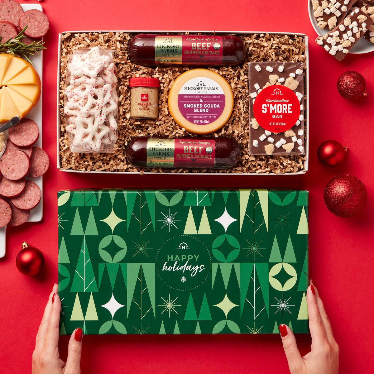Happy Holiday Flavors Gift Box | Hickory Farms