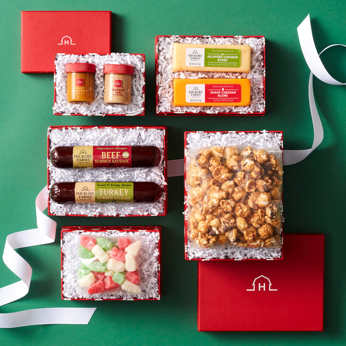Holiday Sweet & Savory Gift Tower | Hickory Farms
