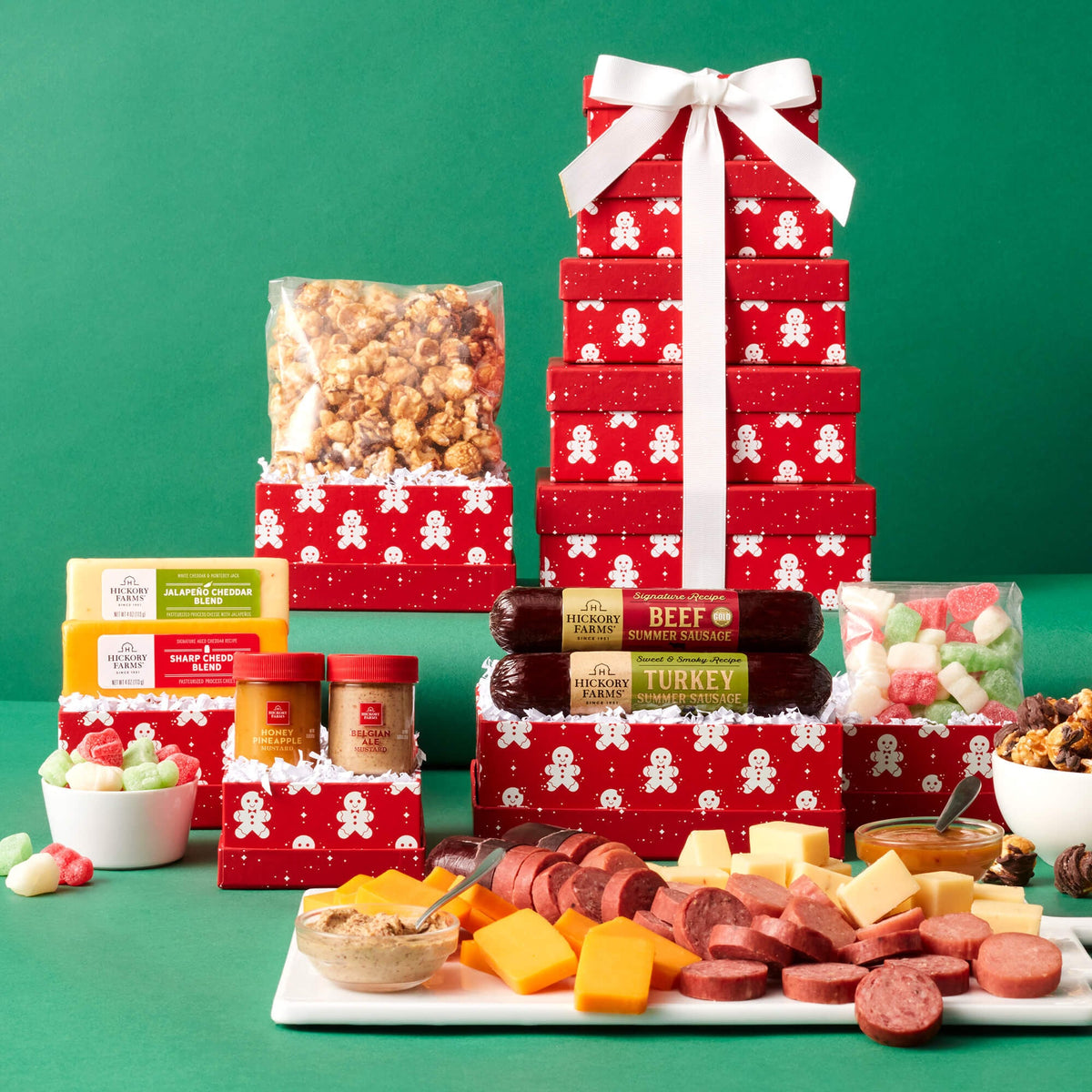 Christmas Tree Charcuterie Gift Set | Hickory Farms