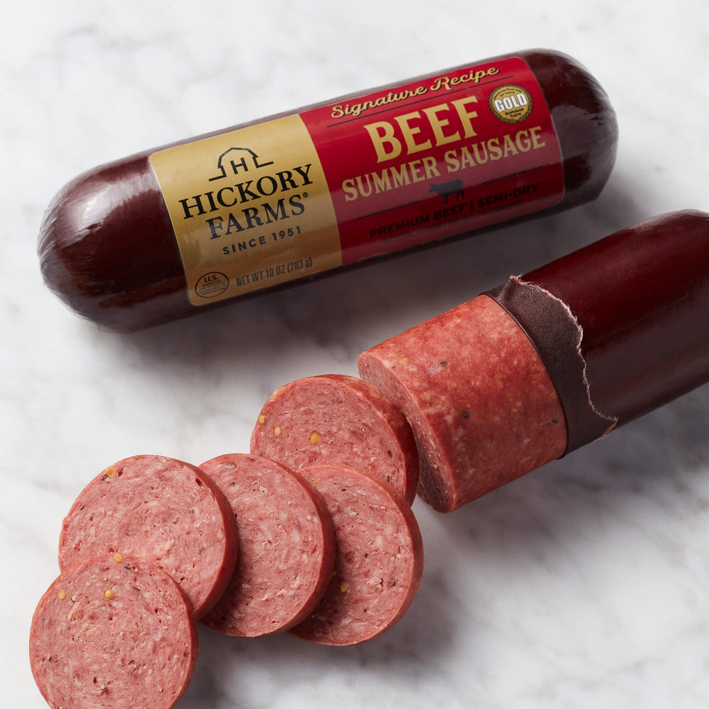 Signature Beef Summer Sausage | Hickory Farms