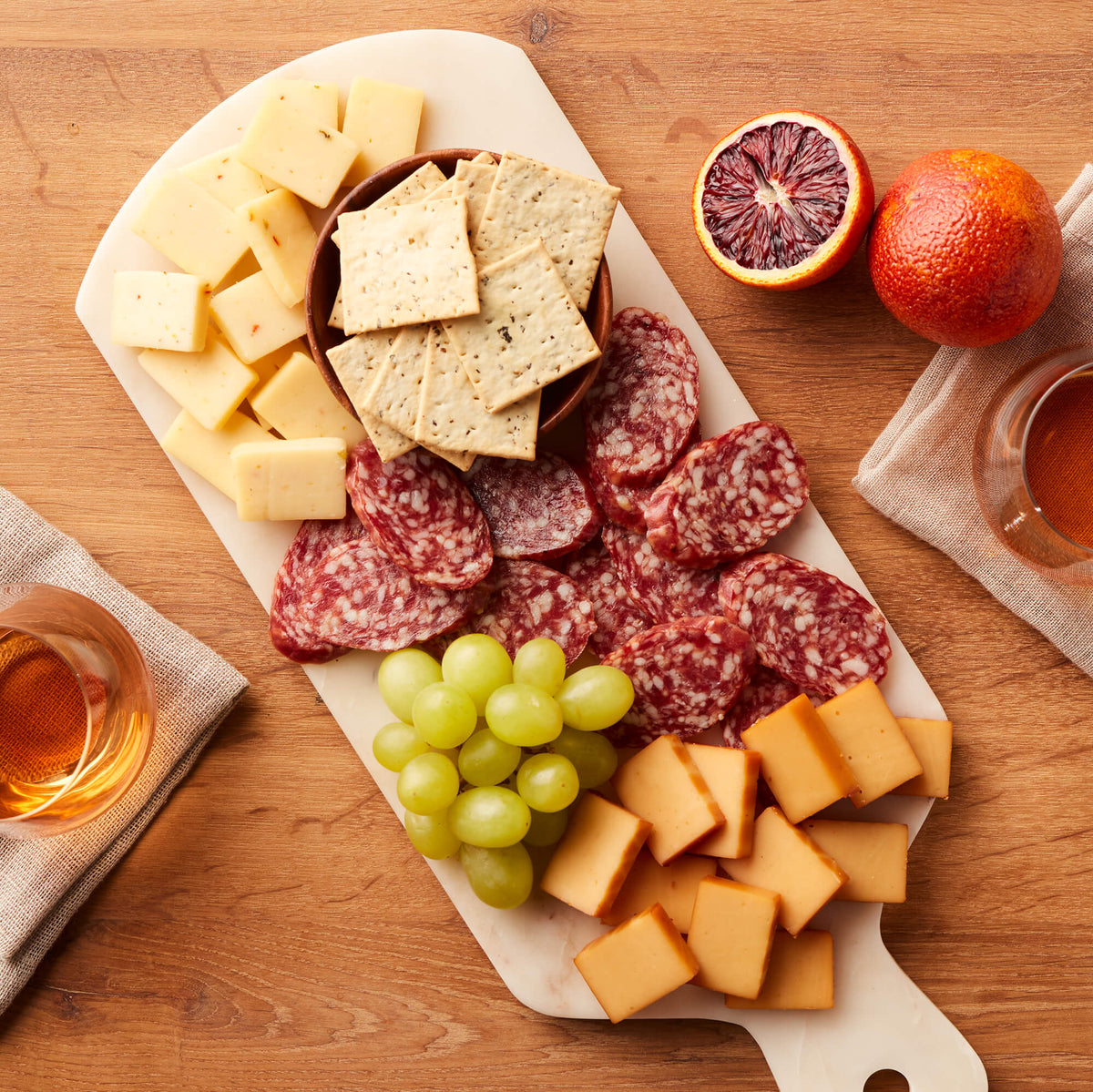 Snacks & Rosé Wine Gift Set | Hickory Farms