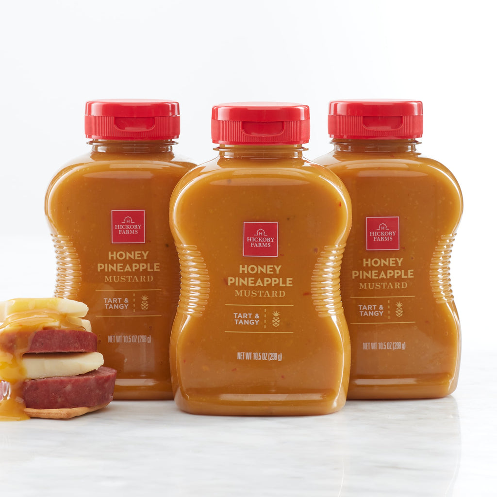 Honey Pineapple Mustard 3-Pack | Hickory Farms