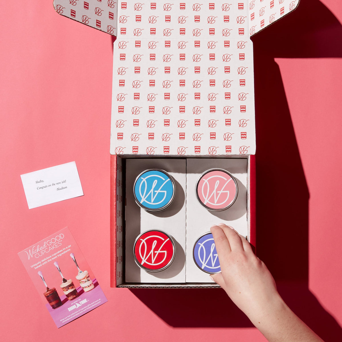 Best Sellers Cupcake Jar 4-Pack | Hickory Farms