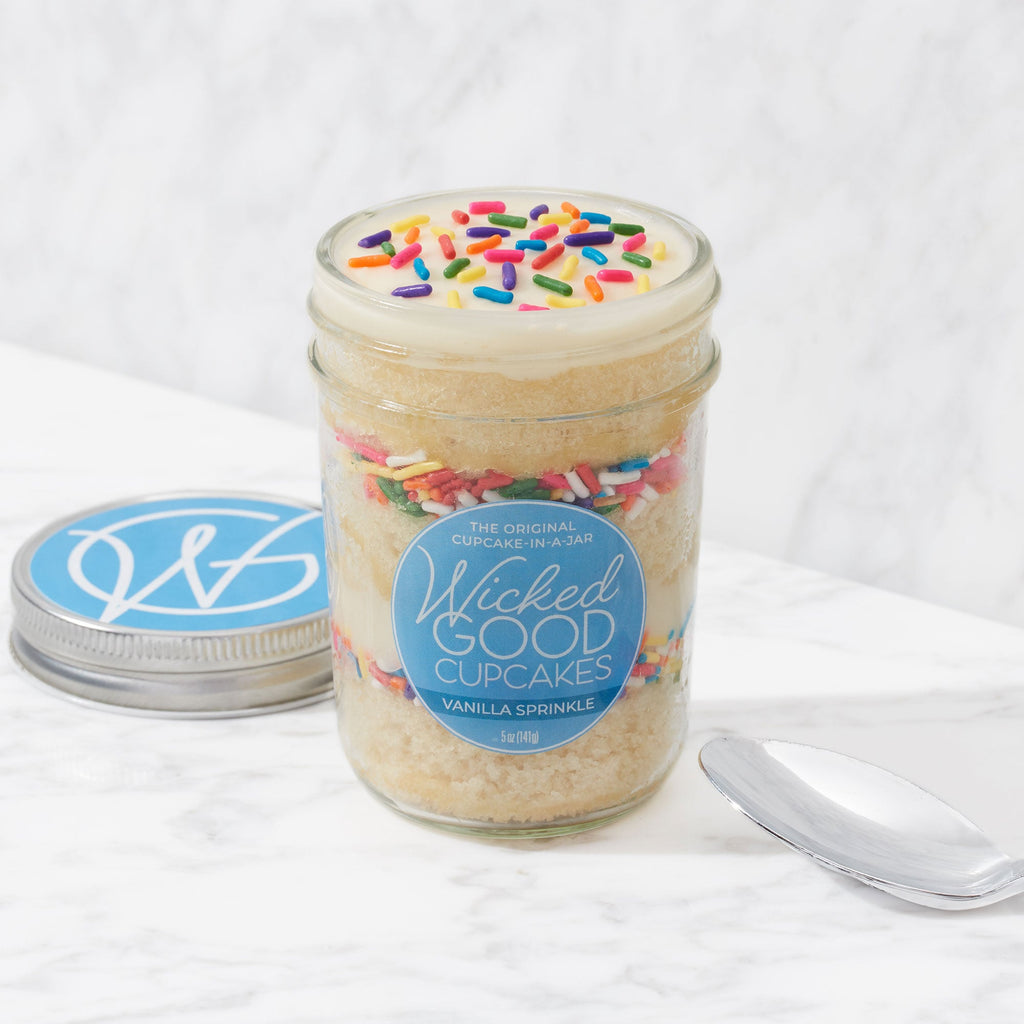 Birthday Cupcake Jar 4-Pack | Hickory Farms